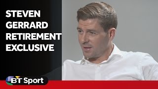 Steven Gerrard retires  Exclusive interview with Gary Lineker [upl. by Mignon]