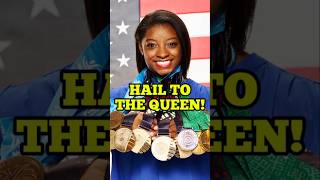 When Simone Biles Shows Us Whos The Queen shorts simonebiles gymnast [upl. by Nivri26]