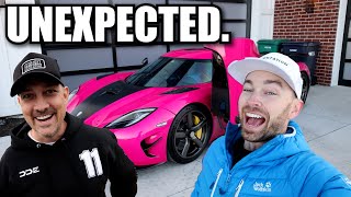 DailyDrivenExotics Hilarious Reaction to Seeing my New HYPERCAR [upl. by Ardaed578]