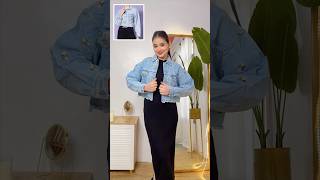 Myntra Denim Jackets Haul Myntra fashion wintercollection ytshorts shortsvideo jacket yt [upl. by Jansson955]