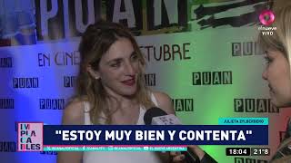 Julieta Zylberberg a punto de ser mamá quotSe va a llamar Floriaquot  Implacables [upl. by Alegnave]