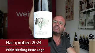 Nachproben 2024  Pfalz Riesling Erste Lage [upl. by Nahtanoj661]