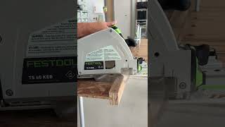 Festool TS60 on the FSK Reel 🙌 festool tracksaw [upl. by Rephotsirhc199]