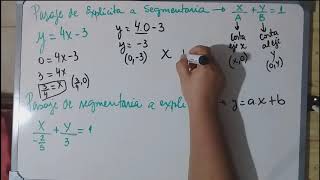 Pasaje de forma explícita a segmentaría y viceversa [upl. by Harday651]