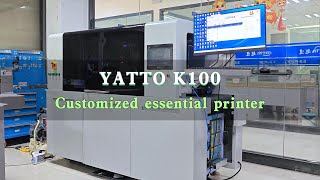 YATTO K100 production line UV printer [upl. by Maurie739]