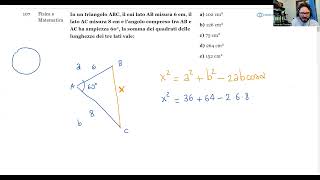 📐 Luglio 2024  Fisica e matematica n° 107  In un triangolo ABC il cui lato AB misura 6 cm il la… [upl. by Lau336]