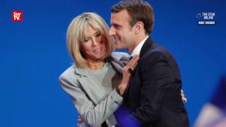 Unusual love story between French presidential front runner Macron and his wife [upl. by Ulrikaumeko843]