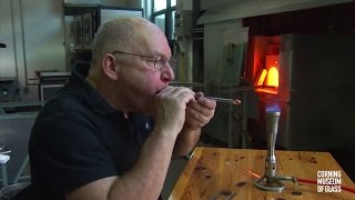 Making Glass Tubes with a Bubble on the End [upl. by Odnala]