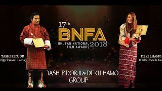 Film award 2018group dance T P DORJI AND DEKI LHAM [upl. by Stiles]