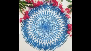 Красивые ажурные салфетки крючком и схемы Часть моих работ Napperons crochet Napkins crochet [upl. by Sadirah]