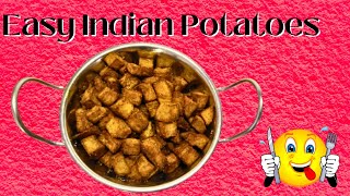 EASY AIR FRYER  INDIAN POTATOES  RECIPE [upl. by Harikahs291]