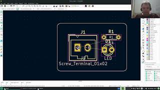 KiCad 6 Use Measuring Tool [upl. by Iaj366]