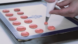 How to make Macaronage for Macarons  Le Cordon Bleu [upl. by Ennasor]