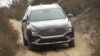 2023 Hyundai Santa Fe Off Road driving [upl. by Narf]