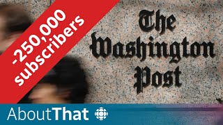 How the Washington Post lost 10 of its subscribers in 5 days  About That [upl. by Ambler]