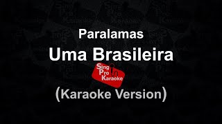 Paralamas  Uma Brasileira Karaoke version [upl. by Amleht]