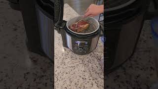 Cook Steaks with me in the Ninja Foodi 12 in 1 Deluxe XL 8 qt ninjafoodi [upl. by Nork54]