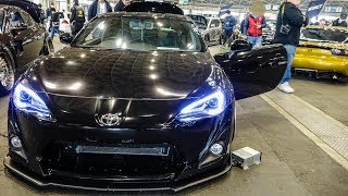 4KTOYOTA GT86 custom トヨタ８６カスタム  NAGOYA AUTO TREND 2019 [upl. by Casady963]