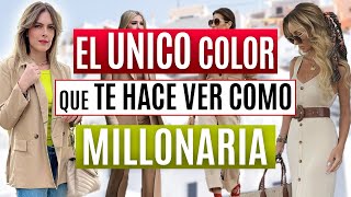 El UNICO COLOR que hace que TODOS tus OUTFITS se VEAN CAROS todo el año [upl. by Marcy]