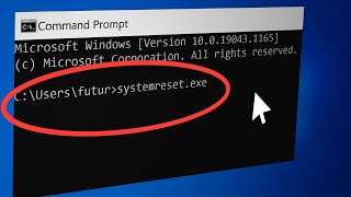 How to Reset Windows 10 From Command Prompt Easier Way to Reset [upl. by Brookes414]