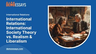 International Relations International Society Theory vs Realism amp Liberalism  Essay Example [upl. by Jeannie]