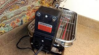 FARBERWARE OPEN HEARTH ELECTRIC BROILER amp ROTISSERIE 455A [upl. by Dom]