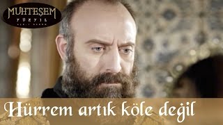 Hürremin Artık Köle Değil  Muhteşem Yüzyıl 40Bölüm [upl. by Ymorej737]