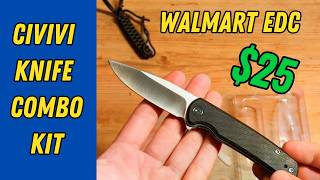 Walmarts 25 Civivi Knife Combo Kit  Budget EDC [upl. by Ami]