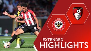 Brentford 22 AFC Bournemouth  Extended Highlights [upl. by Adnovad]