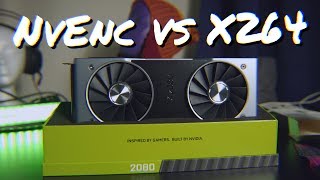 Nvidias RTX NvEnc is beyond impressive GPU encoding explanation x264 Medium Comparison [upl. by Akinit942]