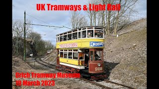 Crich Tramway Museum 19 March 2023 [upl. by Ailina]