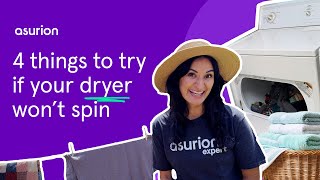 4 things to try if your dryer wont spin  Asurion [upl. by Lev]