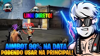 NOVO AIMBOT 90 HS  HOLOGRAMA SAFE🔱 FF DA PLAY STORE✅ LINK DIRETO [upl. by Pevzner]