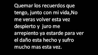 No me veras volver  Insite Lyrics [upl. by Yerga433]