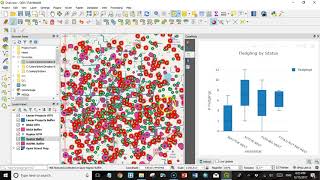 Visualize your data in QGIS 30 with the Data Plotly plugin [upl. by Friedly]