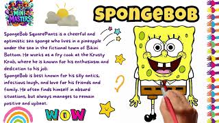 Spongebob Drawing for kids Painting amp Coloring for kids amp Toddlers [upl. by Ydarb]