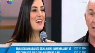 SEVCAN ORHAN amp AİLESİ  VARDIM HİNT ELİNE  BABASI  ANNESİ  ABİSİ  GÜLBEN SHOW [upl. by Acirehs]