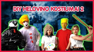 DIY HELOVINO KOSTIUMAI 2  Talžūnas Aqva Gretasweet STIMOMEDIA Vėjas Lauritta  Pildyk [upl. by Paola345]