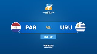 PARAGUAY VS URUGUAY  CONMEBOL LIGA EVOLUCIÓN FÚTBOL PLAYA  SUB 20 [upl. by Abdu]