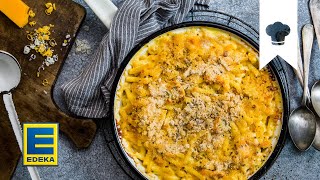 Mac amp Cheese selber machen  Maccaroni mit cremiger Käsesoße und Blumenkohl I EDEKA [upl. by Ennovehc]