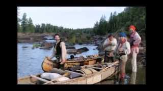 Migration of Voyageurs from Drummond Island 1828 [upl. by Notnilc]