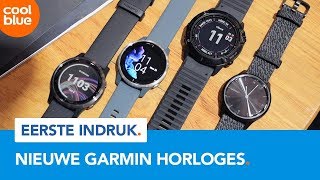 Vette nieuwe Garmin horloges  IFA 2019 [upl. by Ahtrim600]