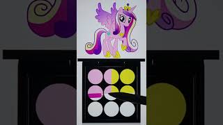 Princess Cadance makeup palette makeup makeuppalette charactermakeup mylittlepony mlp fyp fy [upl. by Goddard]