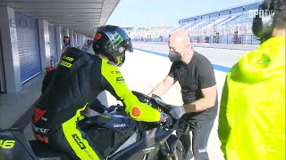 MotoGP Jerez Test  VR46 Racing Team [upl. by Roobbie19]