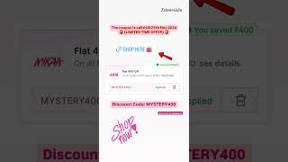 NEW DISCOUNT CODE Nykaa Pink Friday Sale 2024 couponcode discountcode nykaahaul nykaasale sale [upl. by Fleisig]