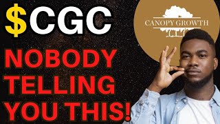 CGC Stock ANALYSIS CRAZY buying CGC [upl. by Vonnie]