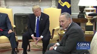 FULL VIDEO President Trump Rep Nancy Pelosi and Sen Chuck Schumer CSPAN [upl. by Oel]