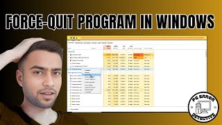 How to ForceQuit a Program in Windows 11 [upl. by Onailil581]