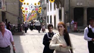 Festas de SJoao em Braga  Desfile dos Ranchos Folcloricos [upl. by Sixel]