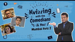 KVizzing With The Comedians amp You  Mumbai Edition I  FT Devaiah Rohan amp Smritika [upl. by Einnaffit186]